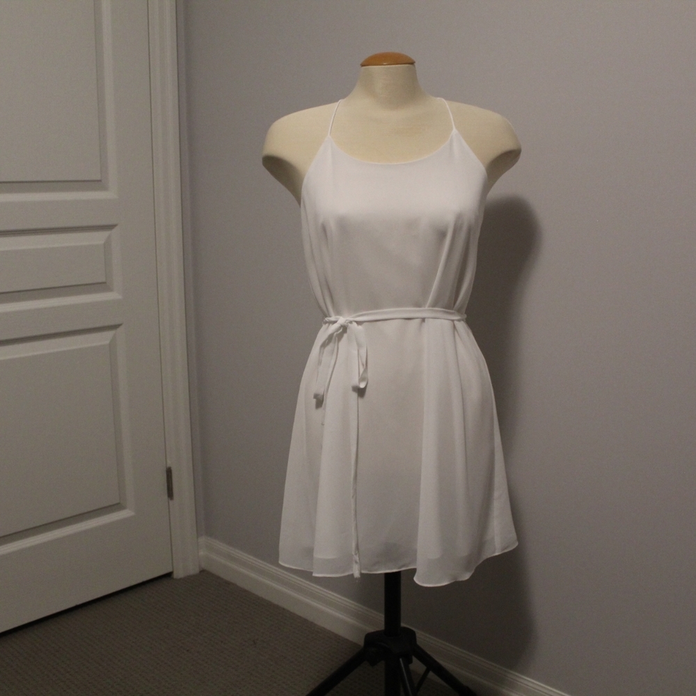 White summer dress